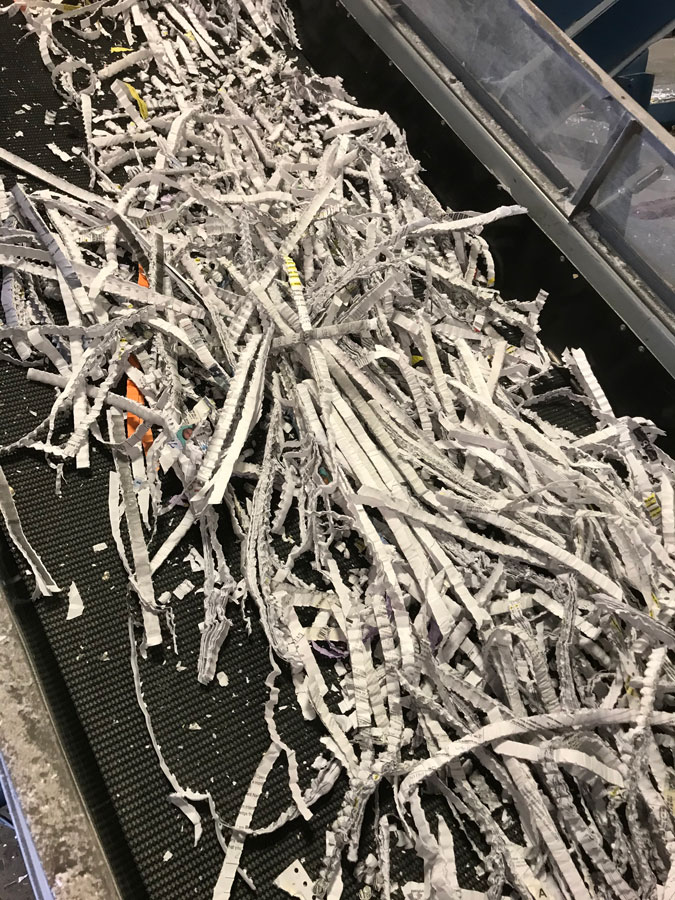 Dallas shredding company